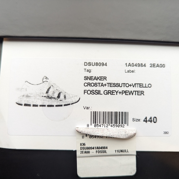 VERSACE TRIGRECA FOSSIL GREY PEWTER Size - Picture 2 of 10